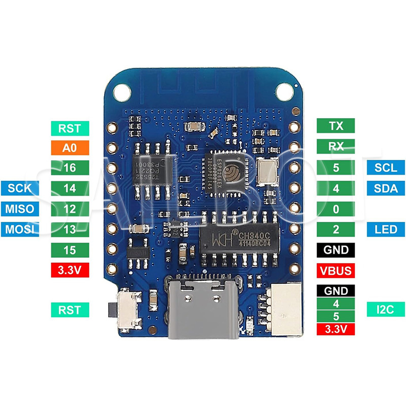 1-10PCS WeMos D1 Mini ESP8266  - Esp8266 Nodemcu Board ulasan dan harga