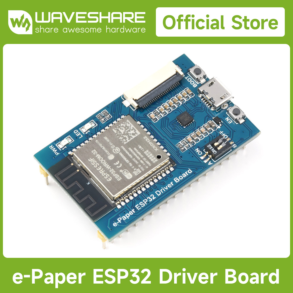 Waveshare ESP32 Epaper Driver  - Display Epaper 2.9 ulasan dan harga